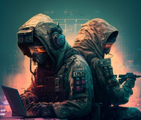 Cyberwar - två som krigar